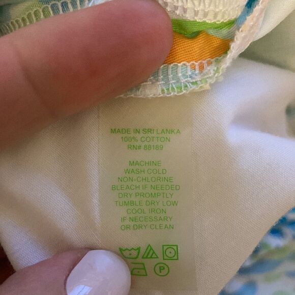 Lilly Pulitzer Multicolor Sea Soire The Chipper Bermuda Shorts Size 2 - Picture 8 of 8